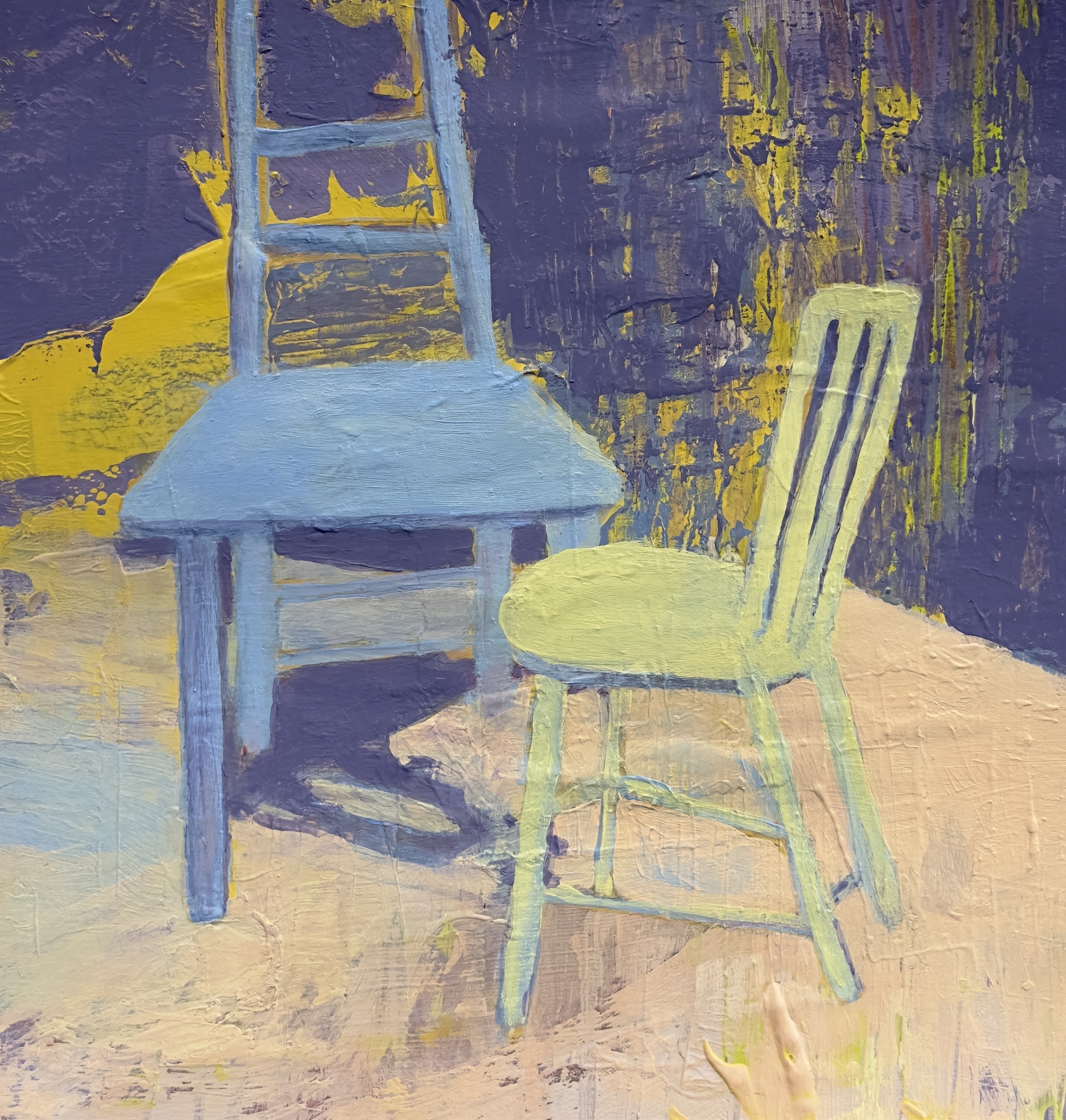 Yellow Chair to the Blue Chair, My Seat is Sweeter than Yours